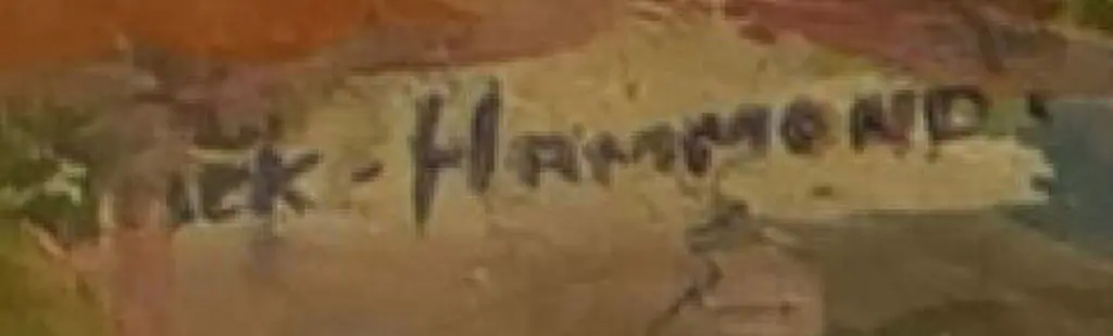 HAMMOND, Jack (1913-2009) - Te Mata Peak, Havelock North Image 1++