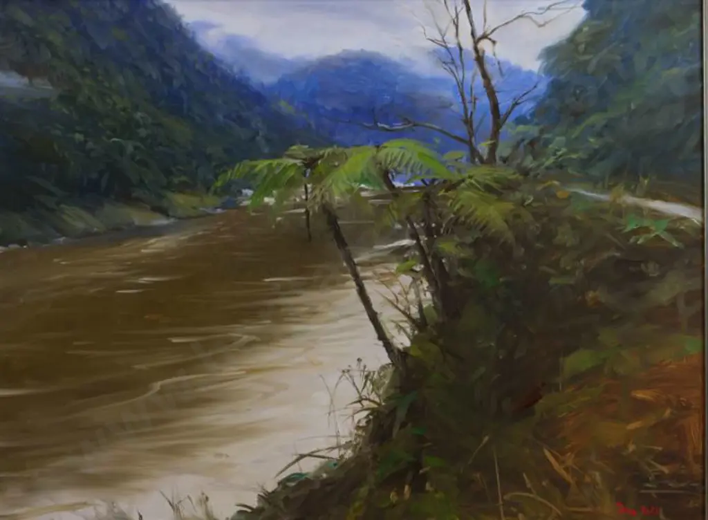 HILL, Don (Active  1990s) - Whanganui River Image 1++