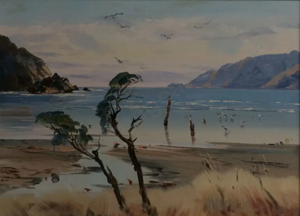 GREATHEAD, Aston (1921-2012) - Colville, Hauraki Gulf Image 1++