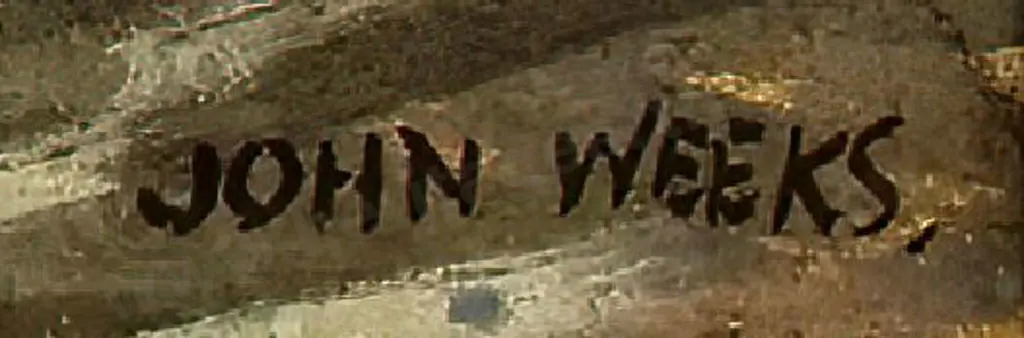 WEEKS, John (1888-1965) - St Monans, Fife, Scotland 1955 Image 1++