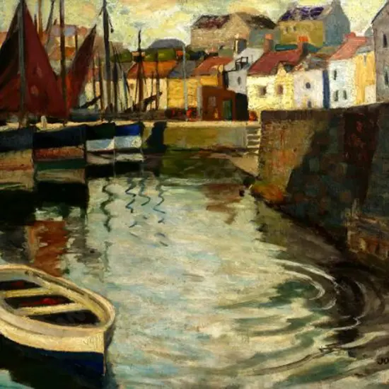 WEEKS, John (1888-1965) - St Monans, Fife, Scotland 1955