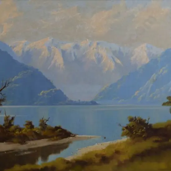 FRANKLYN, Richard (Active 1970s-80s) - Lake Rotoiti, Nelson Lakes District