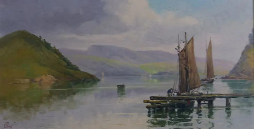 CARRINGTON, George William (1855-1940) - Near Port Chalmers Image 1++