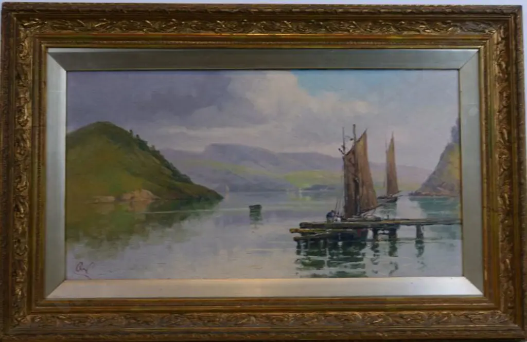 CARRINGTON, George William (1855-1940) - Near Port Chalmers Image 1++