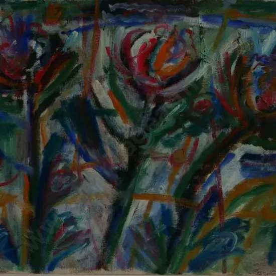 HAYMAN, Patrick (1915-1988) - Still Life Flowers