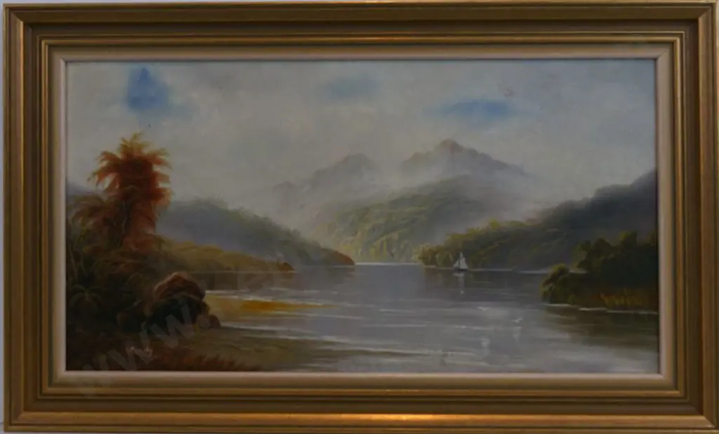 HEAPHY, J.   - Yacht on Lake Image 1++