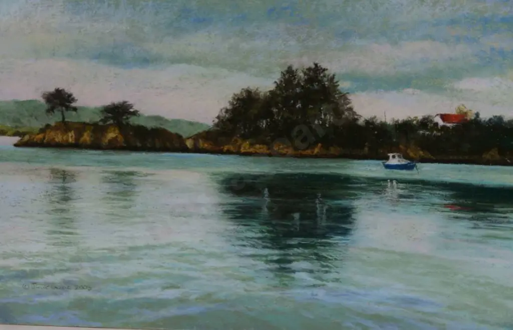 GREIG, Julie (Active 1960s) - Broadbay, Otago Harbour Image 1++