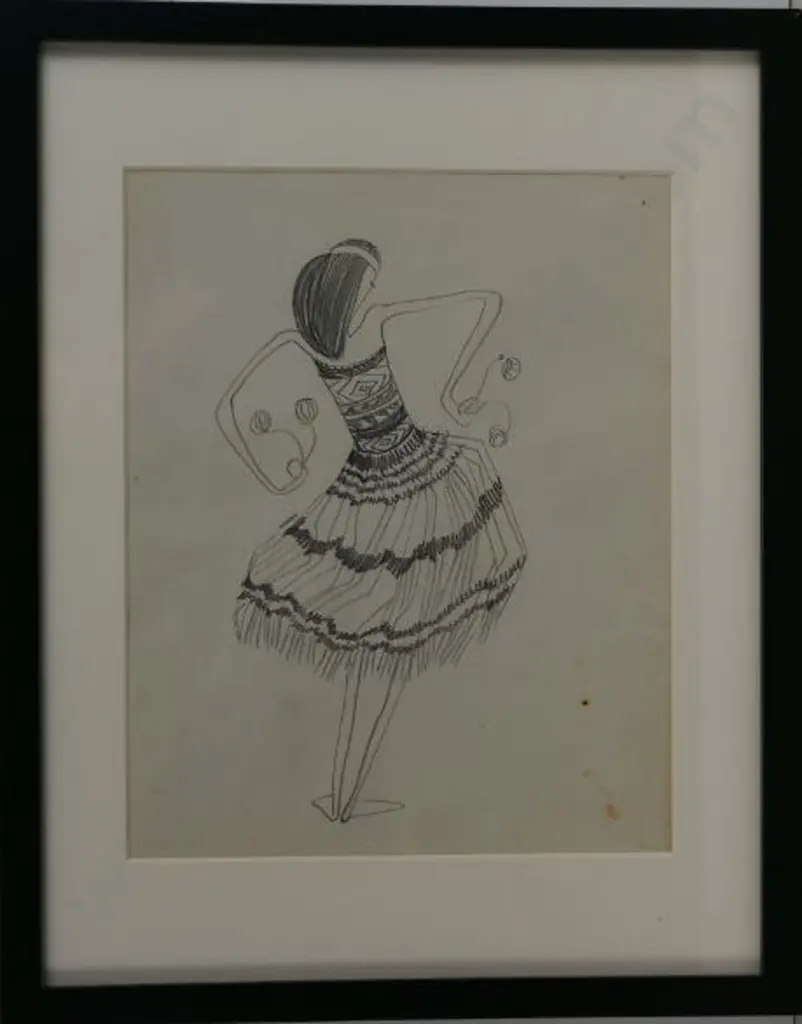 UNKNOWN Artist - Maori Girl - Dancing with Pois Image 1++