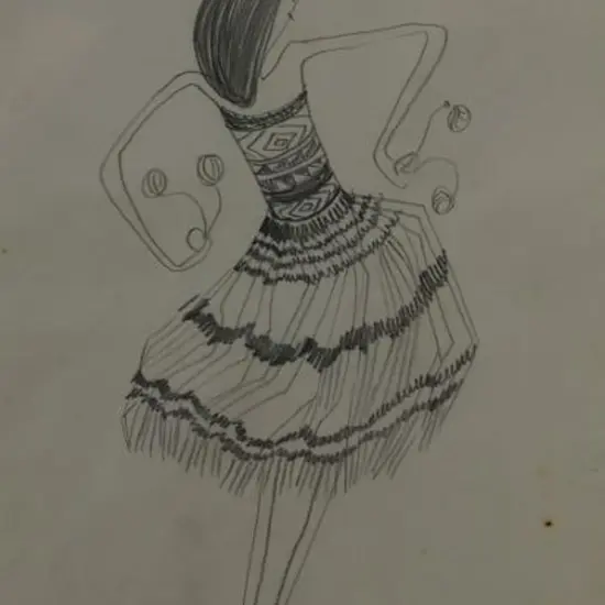 UNKNOWN Artist - Maori Girl - Dancing with Pois