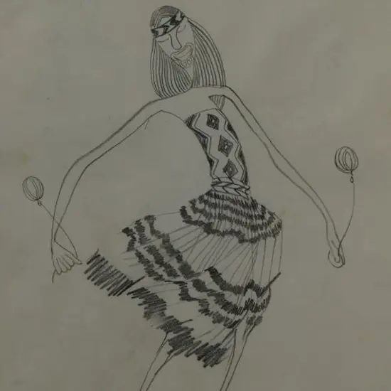 UNKNOWN Artist - Maori Girl - Dancing with Pois - With Moko