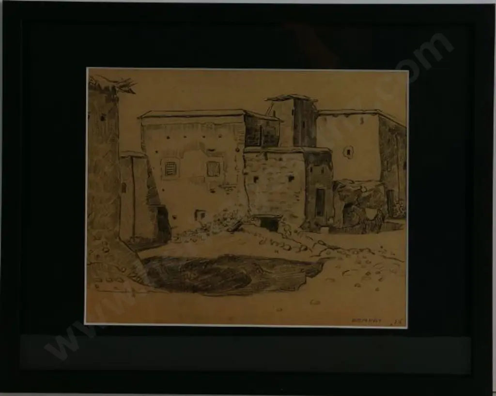 WEEKS, John (1888-1965) - Demnat - Morocco Image 1++