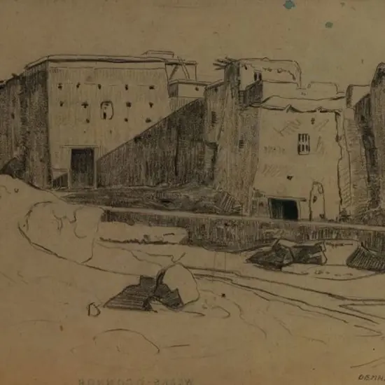 WEEKS, John (1888-1965) - Demnat - Morocco