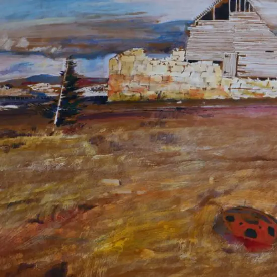 BARKER, David (1941-) - Country Scene