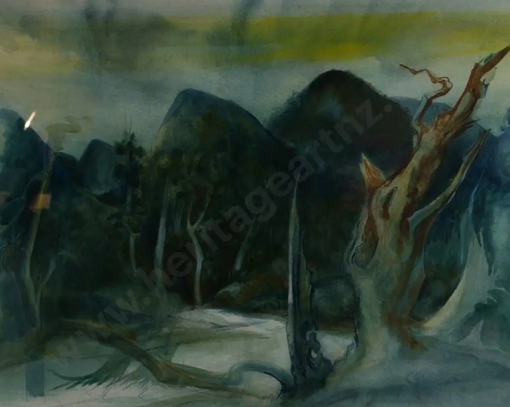 THOMPSON, Arthur (1915-1997) - Burnt Forest Image 1++