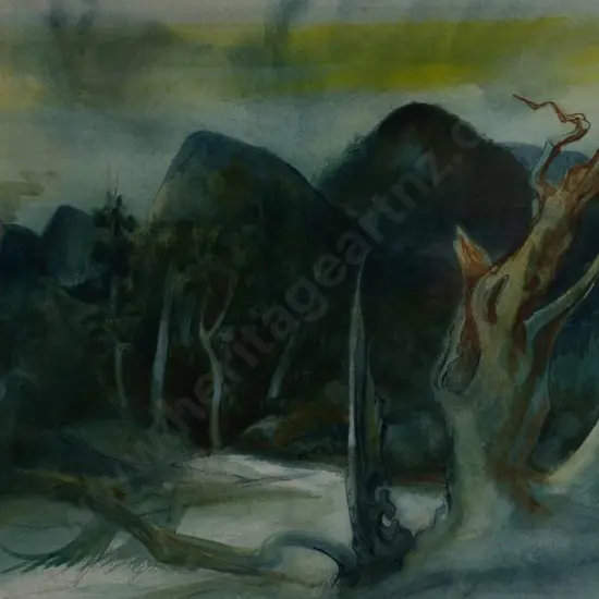 THOMPSON, Arthur (1915-1997) - Burnt Forest