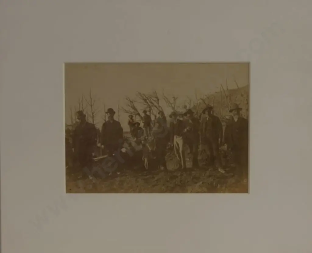 UNKNOWN Photographer - Rescue Party Wairoa 1886 Image 1++