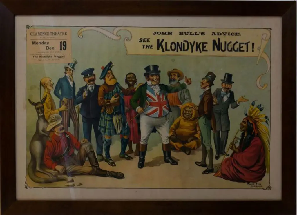 CODY, Samuel Franklin (1867-1913) - John Bull's Advice - See the Klondyke Nugget Image 1++