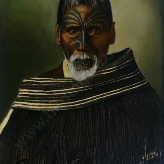 GOLDIE, Charles Frederick (1870-1947) - Rewi Maniapotu - Maori Chief