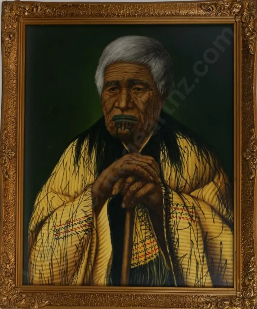 GOLDIE, Charles Frederick (1870-1947) - Mere Kuru te Kati Image 1++