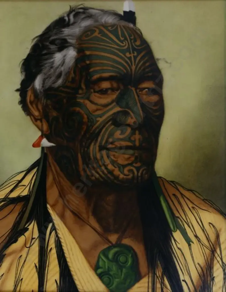 GOLDIE, Charles Frederick (1870-1947) - Tamati Waka Nene Image 1++