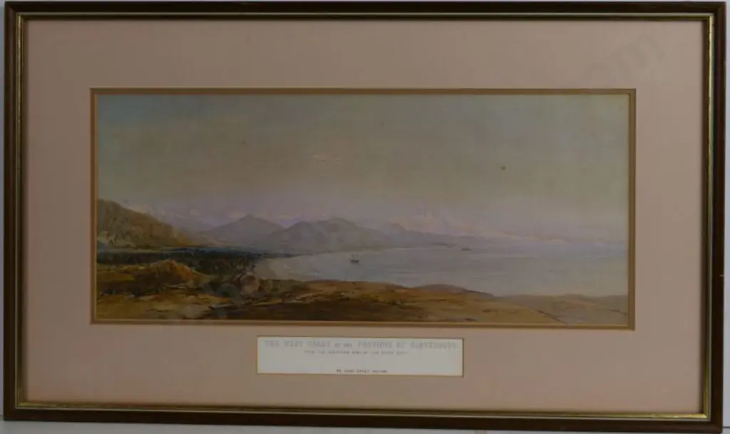 GULLY, John (1819-1888) - The West Coast, from the River Grey Image 1++
