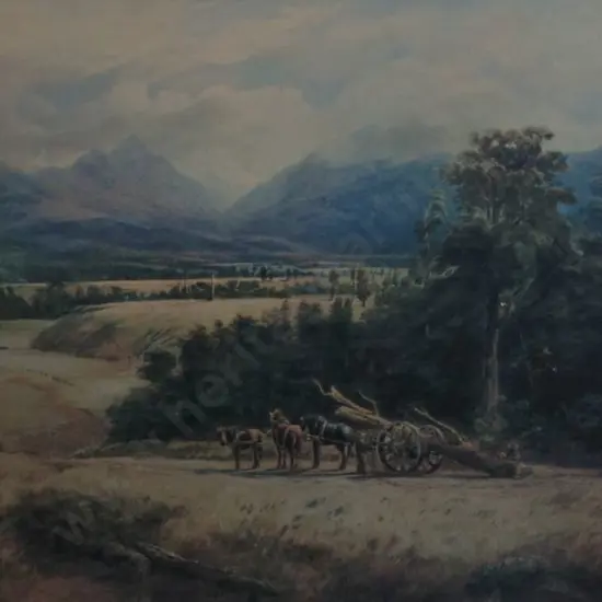 GULLY, John (1819-1888) - Wangapeka Valley