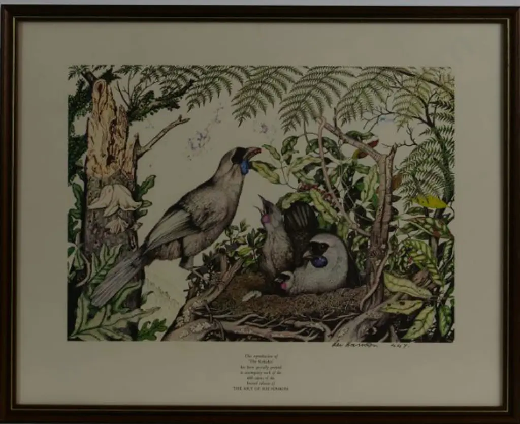 HAMON, Rei (1919-2008) - Kokako Image 1++