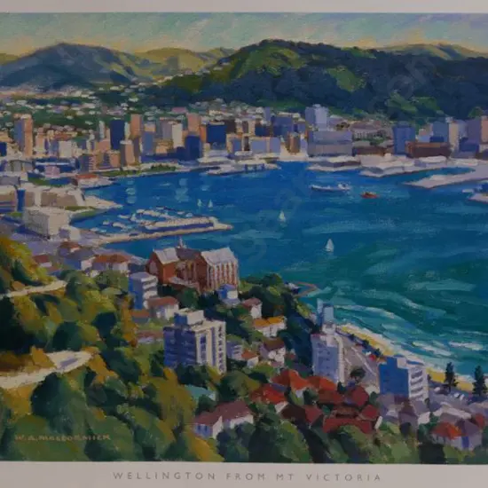 McCORMICK, W.A. (Bill) - Wellington from Mount Victoria