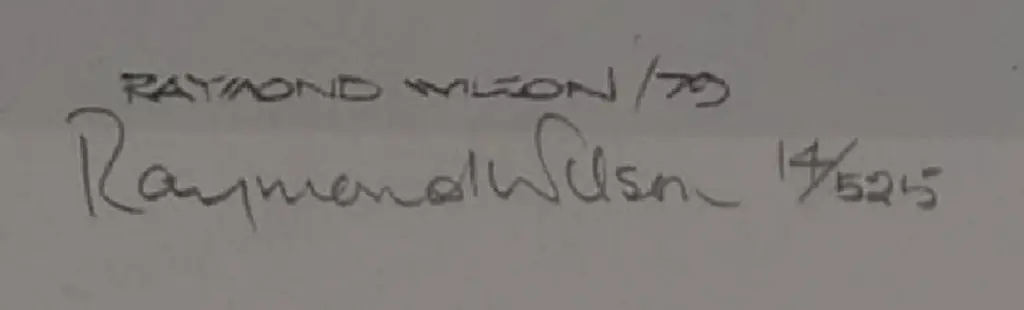 WILSON, Raymond (Active 1980s) - The Fledgling Image 1++
