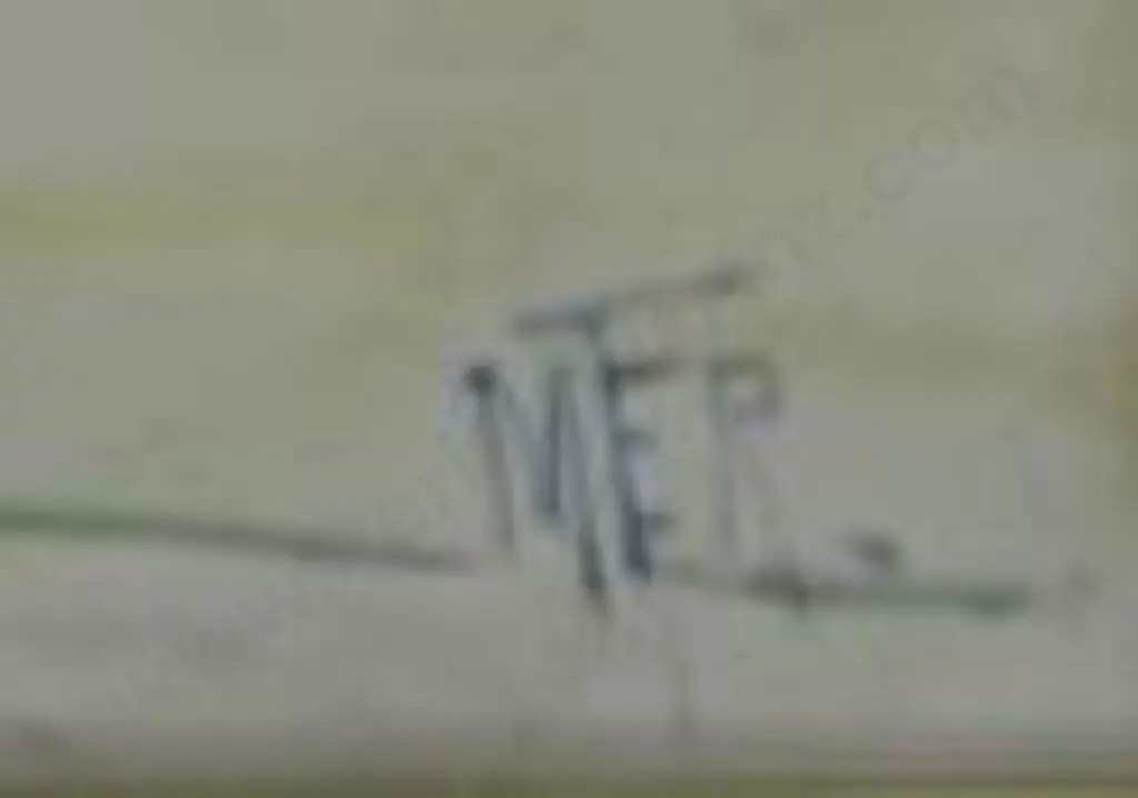 TRIPE, Mary Elizabeth (Mollie) (1870-1939) - Trees on Farm with Hills Image 1++