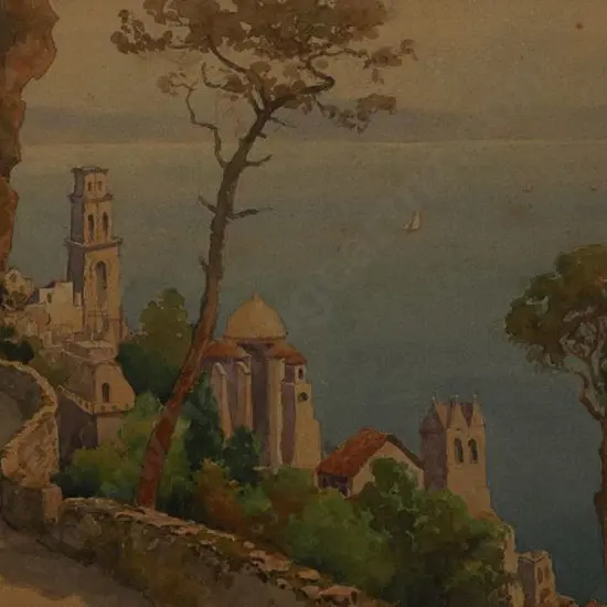 HOWORTH, Charles Henry (1856-1945) - Mediterranean Scene