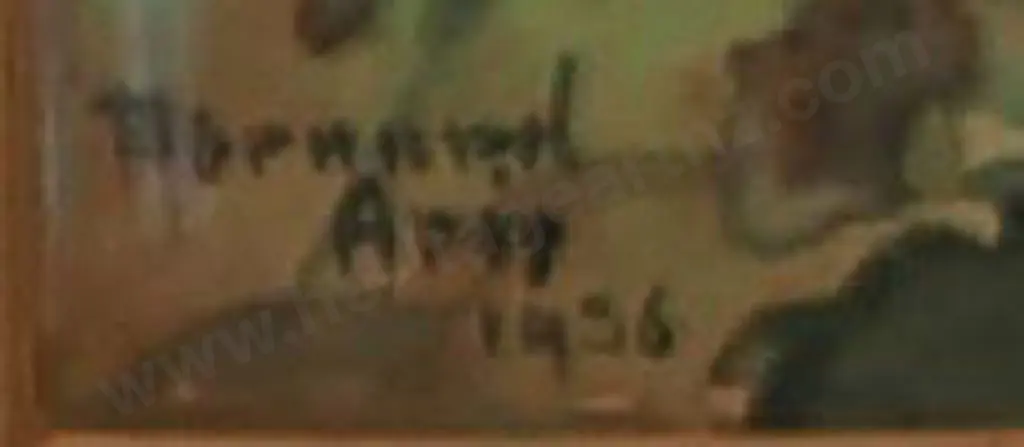 ARIS, Bernard (1887-1977) - Mount Egmont, 1934 Image 1++