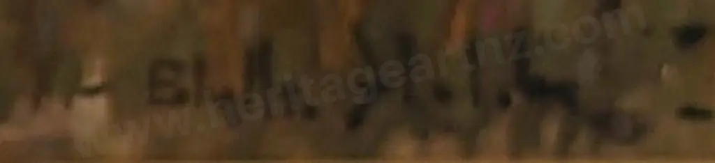 FLETCHER, Blythe (1890-1949) - Country Scene with Lady by Tree Image 1++