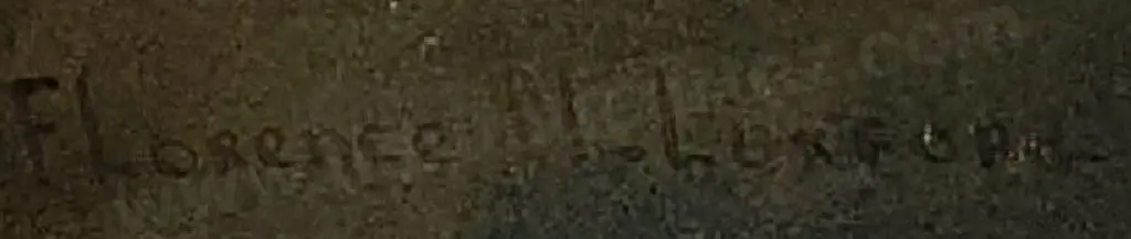 LUXFORD, Florence M. (Active 1970s) - Mixed Flowers in Vase Image 1++