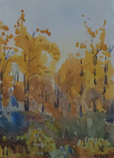 BUCK, William Henry (1880-1973) - Canadian Maples Image 1++