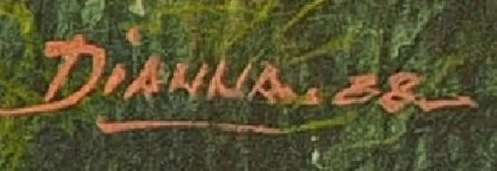 DIAHLIA - Jungle Scene, 1988 Image 1++