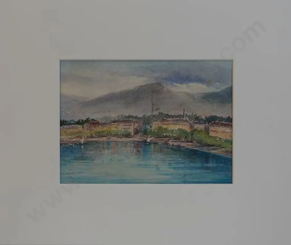 UNKNOWN Artist - Harbour Scene Image 1++