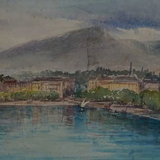 UNKNOWN Artist - Harbour Scene