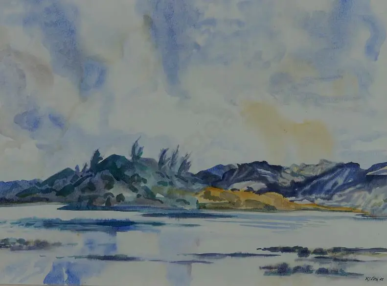 LITTLE, R.G (20th Cent.) - Coastal Scene Image 1++