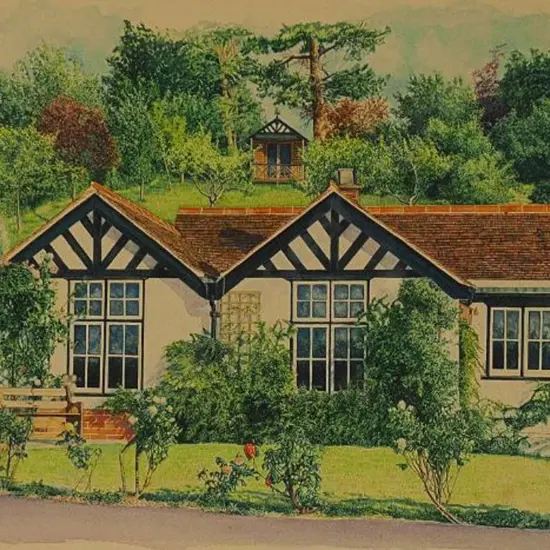 UNKNOWN Artist - English Village home