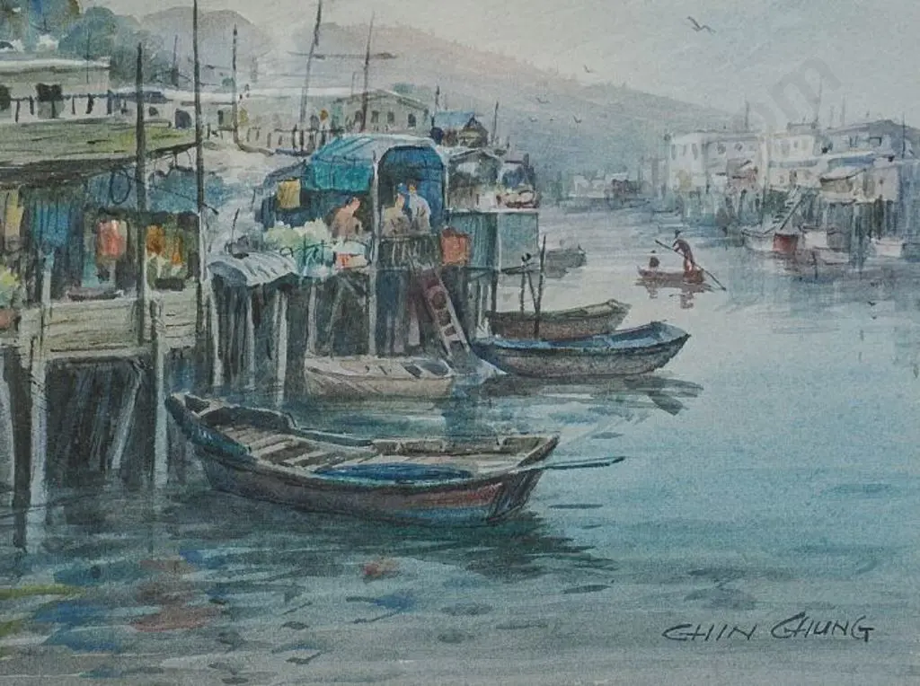 CHUNG, Chin - Hong Kong Harbour Image 1++