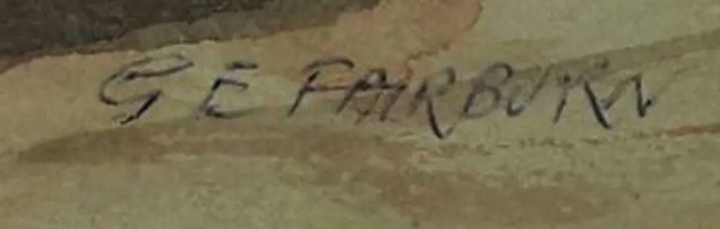 FAIRBURN, Geoffrey E. (1905-1999) - Landscape with Trees Image 1++