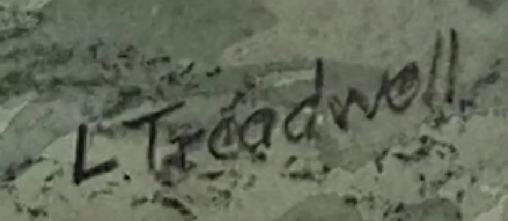 TREADWELL, L. - Willows by Lake Image 1++