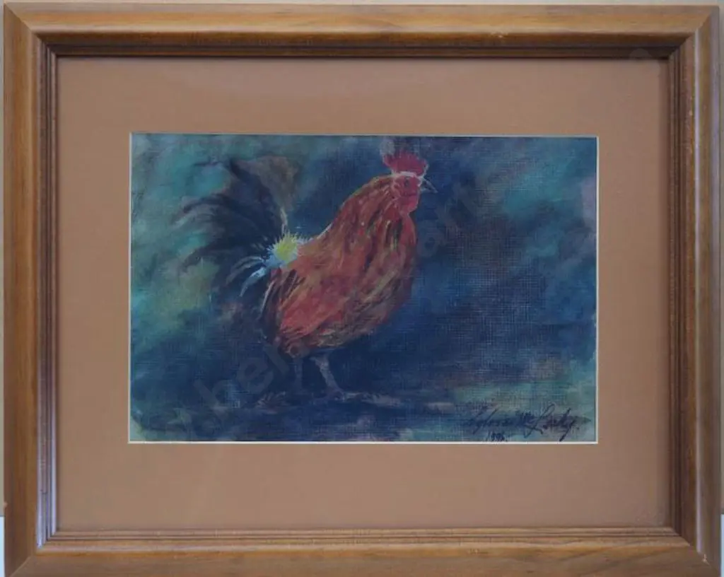 McLISKY, Sylvia - Rooster, 1996 Image 1++