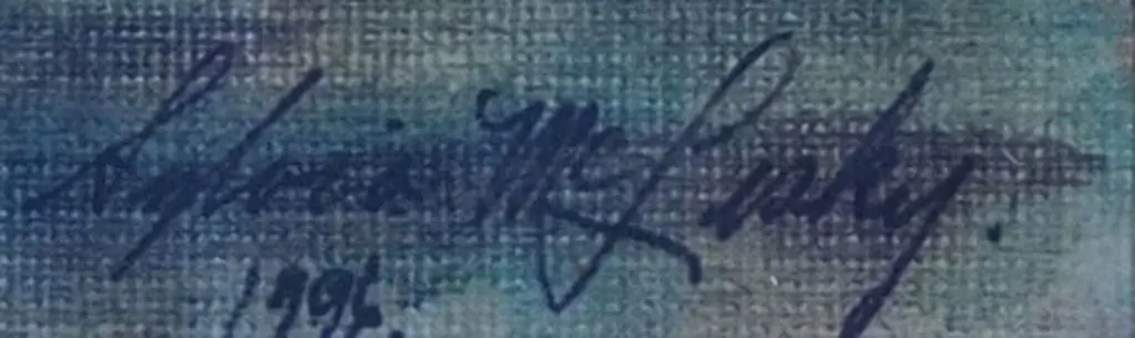 McLISKY, Sylvia - Rooster, 1996 Image 1++