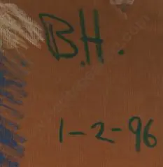 B. H. (20th Cent.) - Seated Nude Image 1++