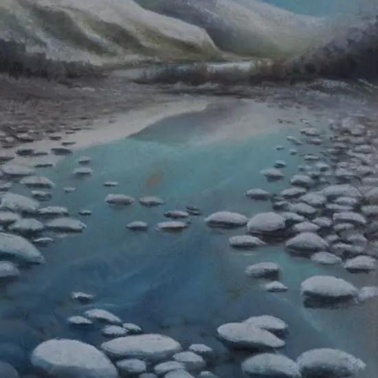 HOME, Ronald - Alluvial Stream with Stones