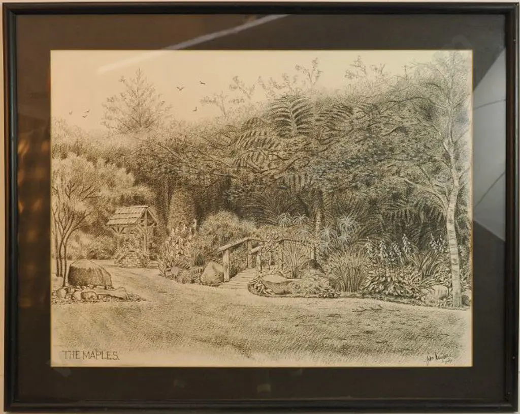 HUYBERS, Jan - The Maples, Taranaki 1991 Image 1++