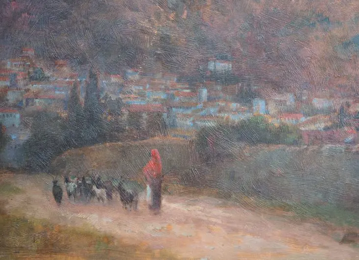 WORSLEY, Charles Nathaniel (1862-1923) - Palace of the Alhambra, Spain Image 1++