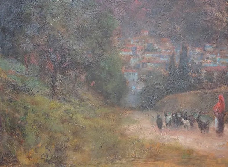 WORSLEY, Charles Nathaniel (1862-1923) - Palace of the Alhambra, Spain Image 1++